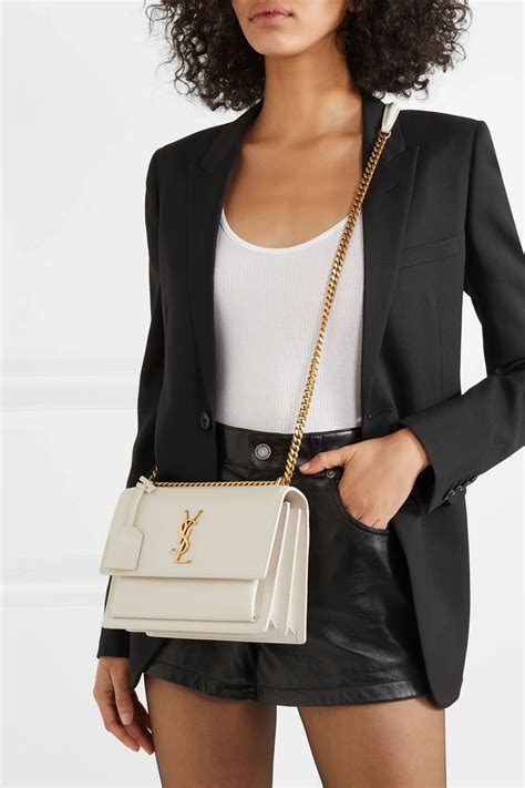 ysl medium leather shoulder bag|YSL shoulder bag collection.